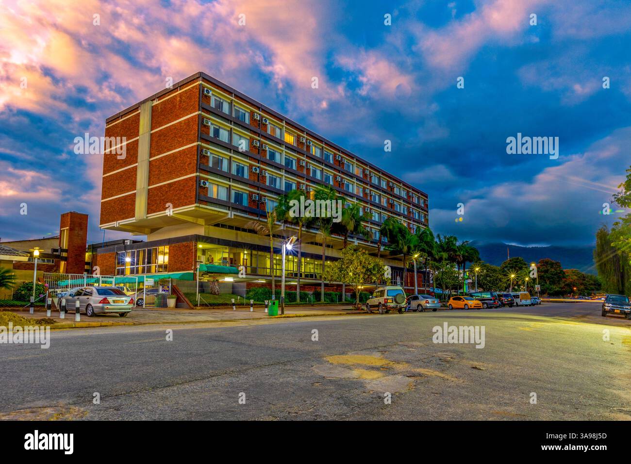 Holiday Inn Mutare Simbabwe. African Sun Hotels in Simbabwe Stockfoto