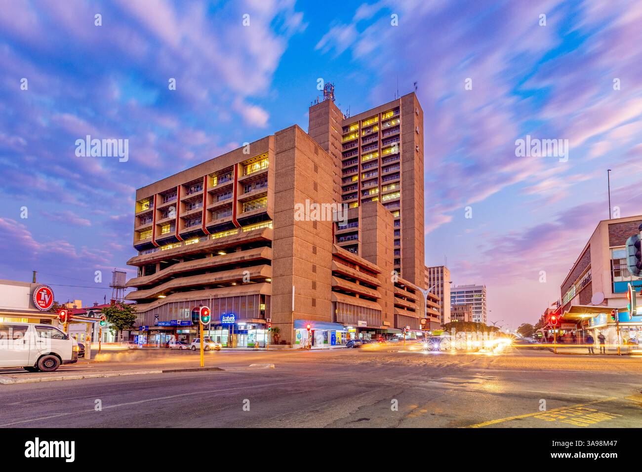 NRZ-Gebäude Bulawayo Simbabwe Stockfoto
