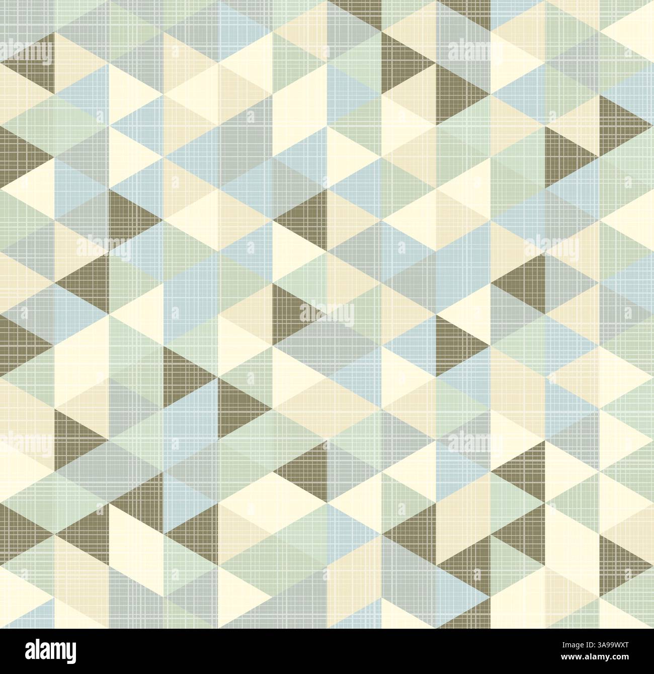 Geometrisches Dreiecksmuster mit Streifen. Vektor-eps10-Illustration Stock Vektor