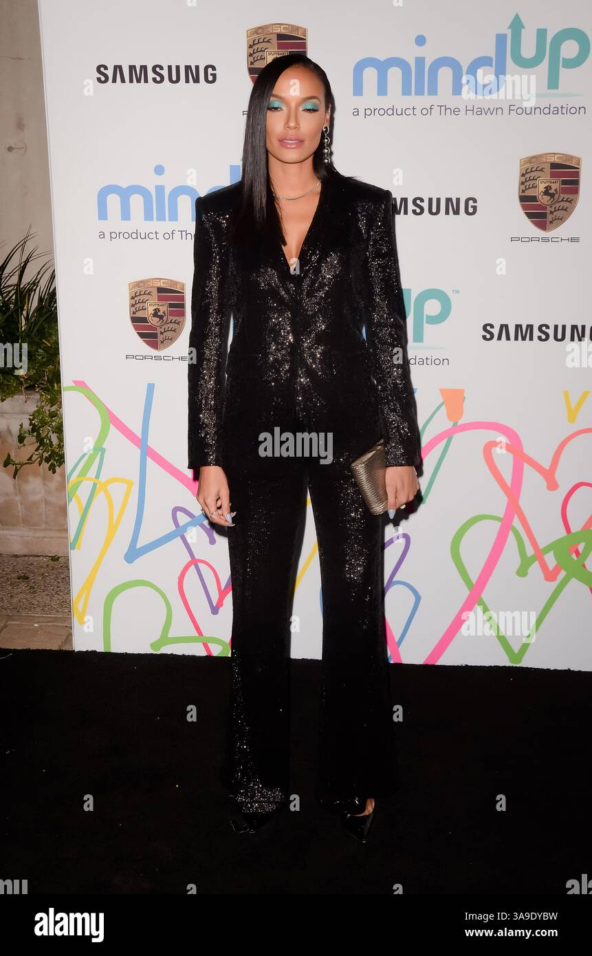 November 2017 – Beverly Hills, CA, USA – LOS ANGELES – 3. OKT: Selita Ebanks im Goldie's Love in for Kids im Green Acres Estate am 3. Oktober 2017 in Beverly Hills, CA (Kreditbild: © Kathy Hutchins Via ZUMA Wire) Stockfoto