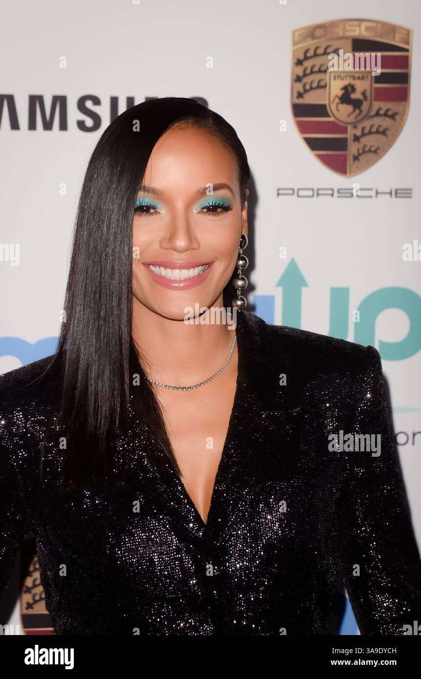 November 2017 – Beverly Hills, CA, USA – LOS ANGELES – 3. OKT: Selita Ebanks im Goldie's Love in for Kids im Green Acres Estate am 3. Oktober 2017 in Beverly Hills, CA (Kreditbild: © Kathy Hutchins Via ZUMA Wire) Stockfoto
