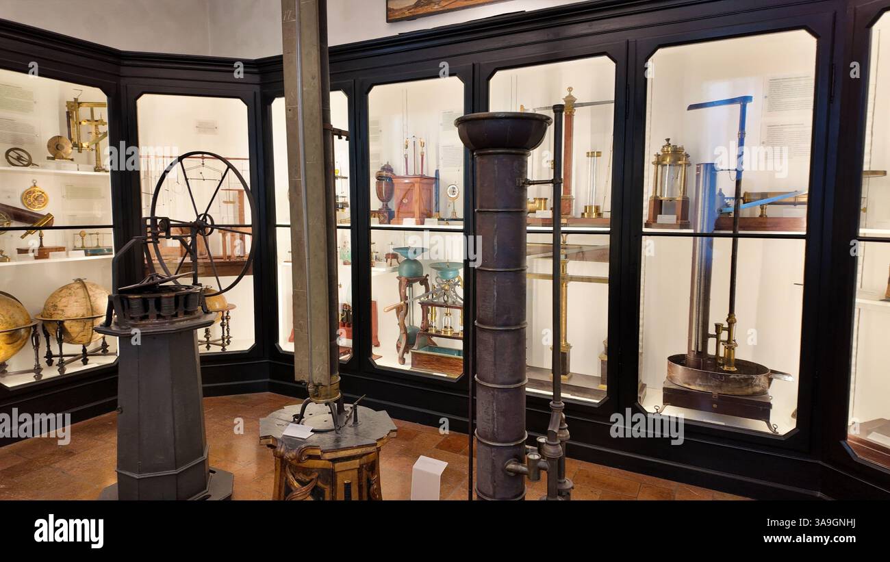 Innenraum des Stadtmuseums von Modena. Modena, Emilia Romagna, Italien Stockfoto