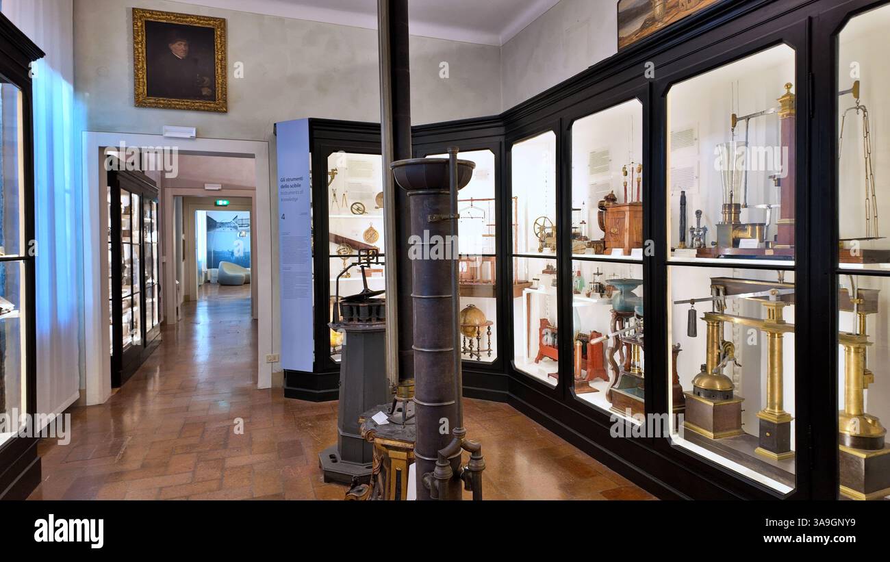Innenraum des Stadtmuseums von Modena. Modena, Emilia Romagna, Italien Stockfoto