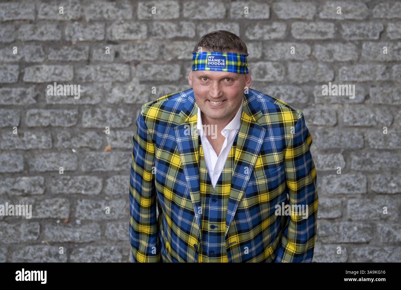 Aktenfoto vom 17. Mai 11/18 vom verstorbenen Doddie Weir. Eine Wohltätigkeitsorganisation, die von der späten Rugbylegende Doddie Weir gegründet wurde, hat 4 Millionen Pfund für einen „offenen wissenschaftlichen Rahmen“ für die Erforschung von Motoneuronen-Erkrankungen bereitgestellt. Ausgabedatum: Montag, 31. März 2025. Stockfoto