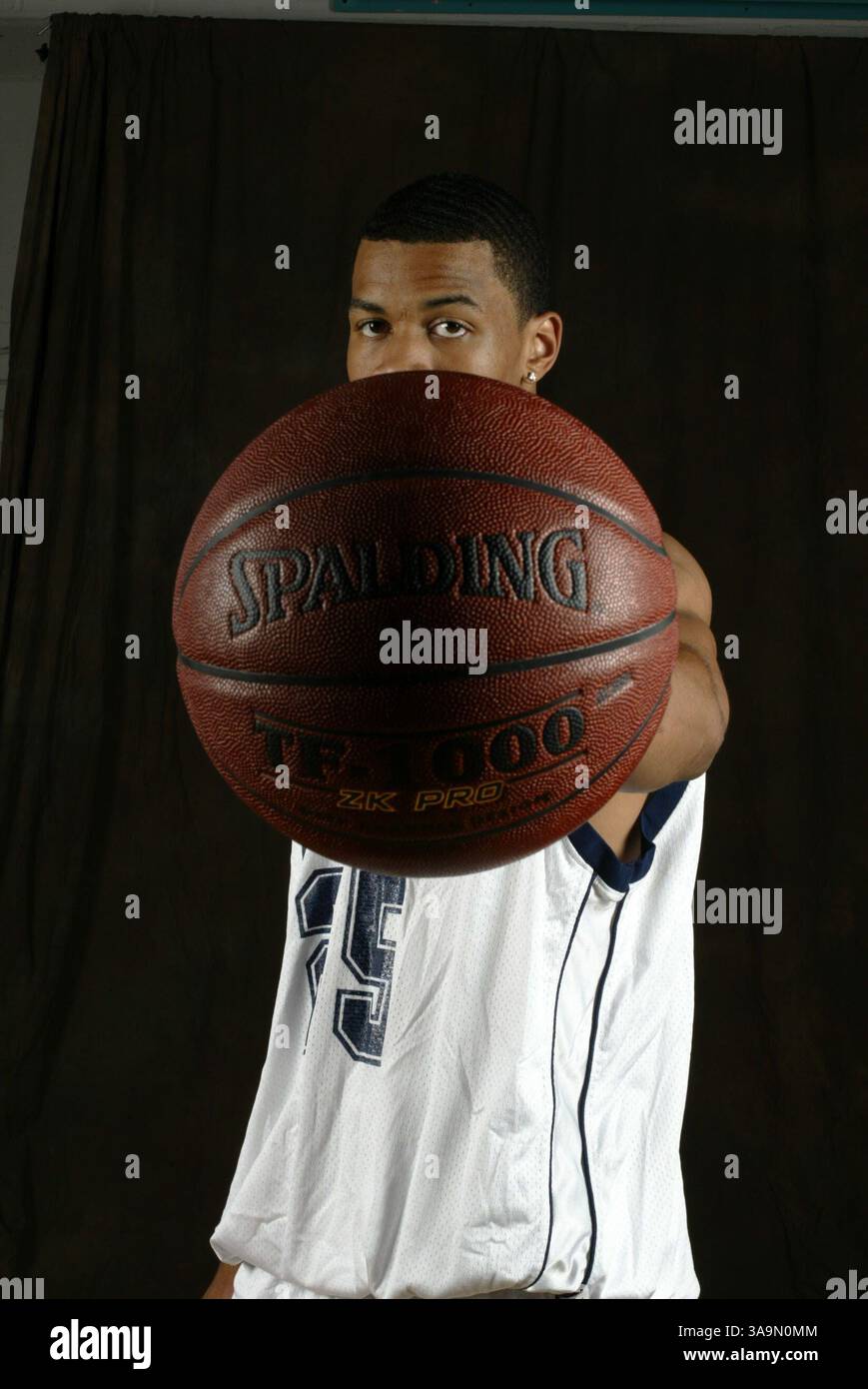 Oktober 2004; Houston, TX, USA; GERALD GREEN der Gulf Shores Academy. Während seines letzten Jahres an der Gulf Shores Academy erzielte Gerald Green im Durchschnitt 33 Punkte, 12 Rebounds, 7 Assists und 3 blockierte Schüsse. Er wurde zum All-American ernannt und erhielt den MVP Award im jährlichen McDonald's All-American-Spiel, bei dem zwei Teams aus den besten Highschool-Basketballspielern der Vereinigten Staaten teilnahmen. Gerald Green wurde von den Celtics mit dem 18. Pick der ersten Runde im NBA Draft 2005 ausgewählt. Stockfoto