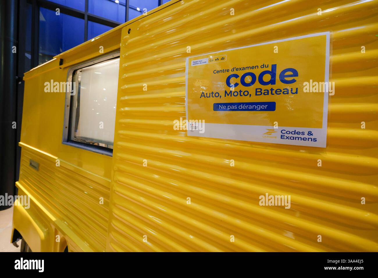 LA POSTE DU LOUVRE PARIS Stockfoto