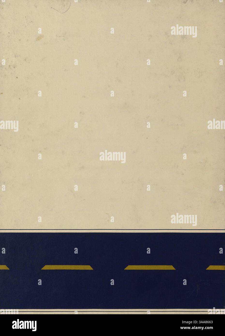 Das Breck Mustang Jahrbuch 1985 dokumentiert das Schuljahr 1984-1985 mit Schülern, Lehrern, Leichtathletik, Clubs, und wichtige Ereignisse. Stockfoto