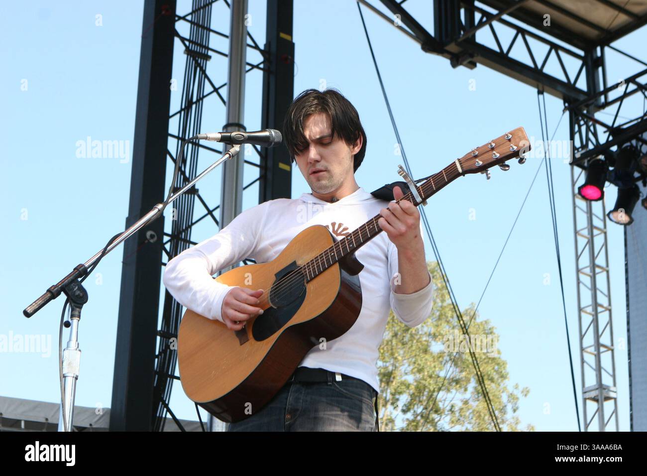 Juni 2006; Manchester, TN, USA; „Bright Eyes“ tritt beim Bonnaroo Music Festival 2006 auf. Obligatorischer Credit: Foto von Bryan Rinnert/ZUMA Press. (©) Copyright 2006 von Bryan Rinnert Stockfoto