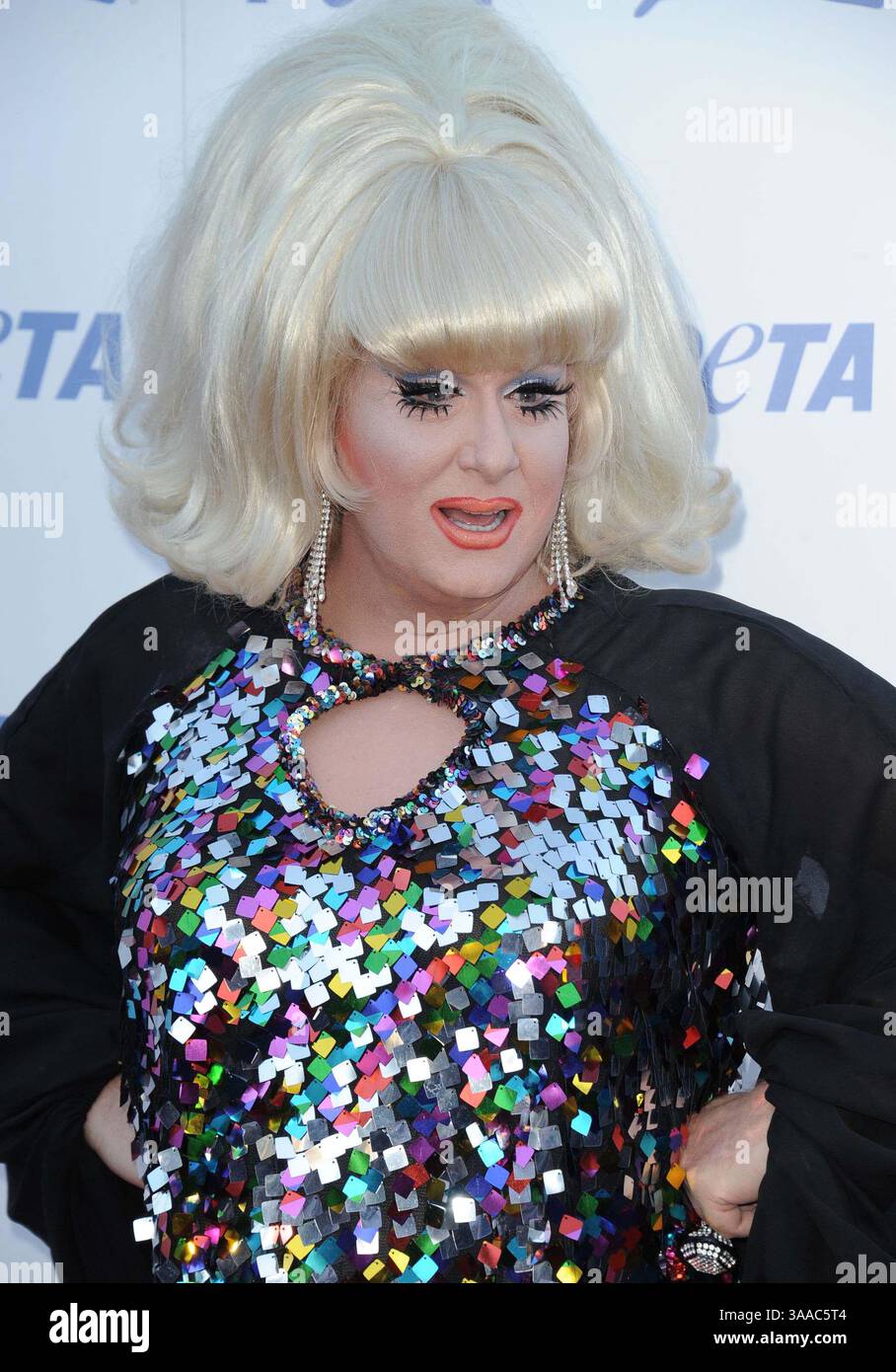30. September 2015 - Hollywood, Kalifornien, USA - Lady Bunny besuchte PETA's 35th Anniversary Party am 30. September 2015 im Hollywood Palladium in Hollywood, Kalifornien. 2015 (Bild: © Dave Longendyke/Globe Photos via ZUMA Wire) Stockfoto