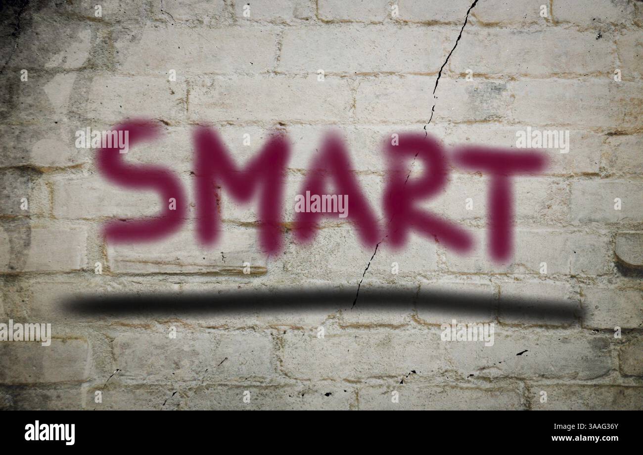 Intelligentes Konzept Stockfoto