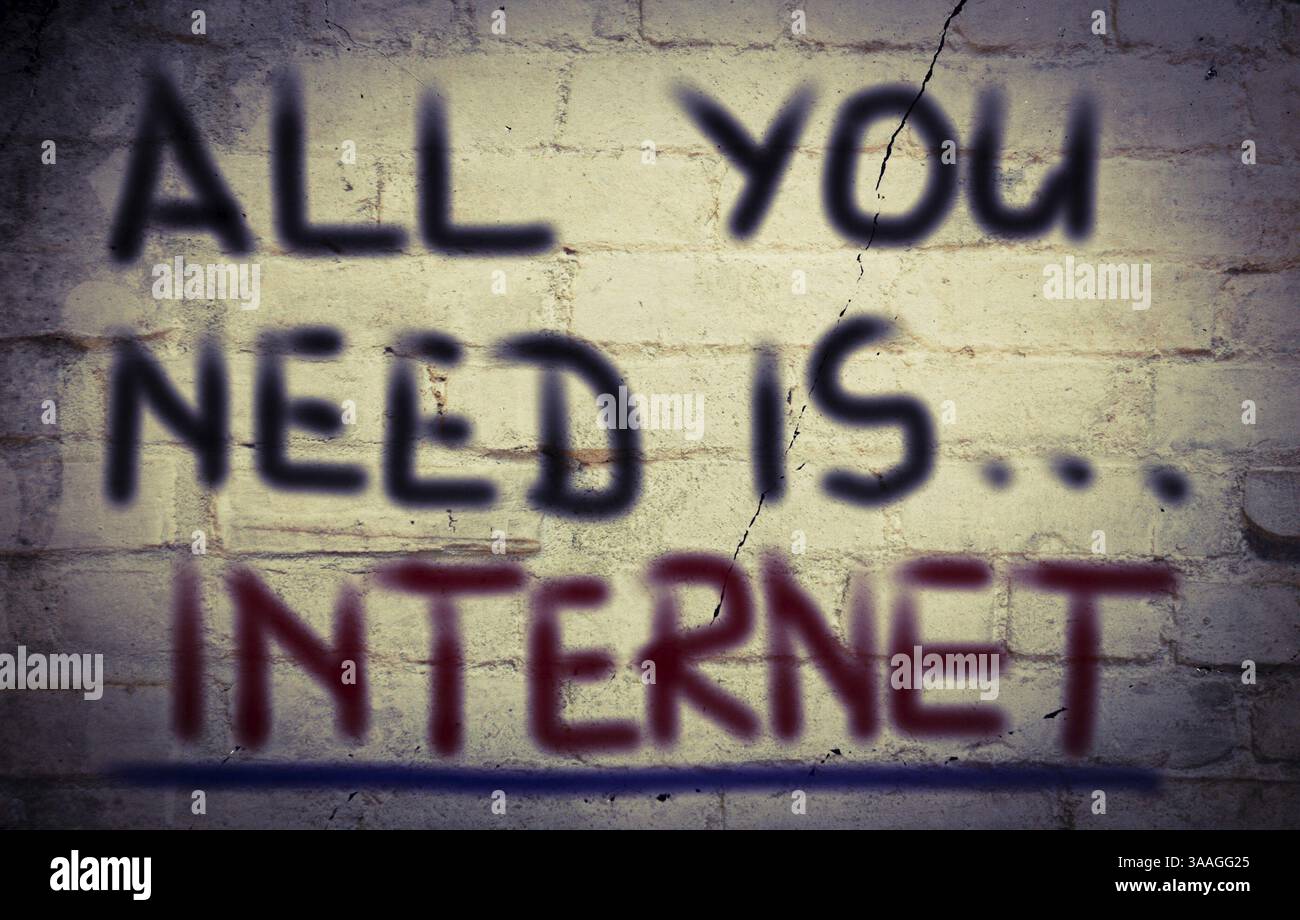 Internet-Konzept Stockfoto