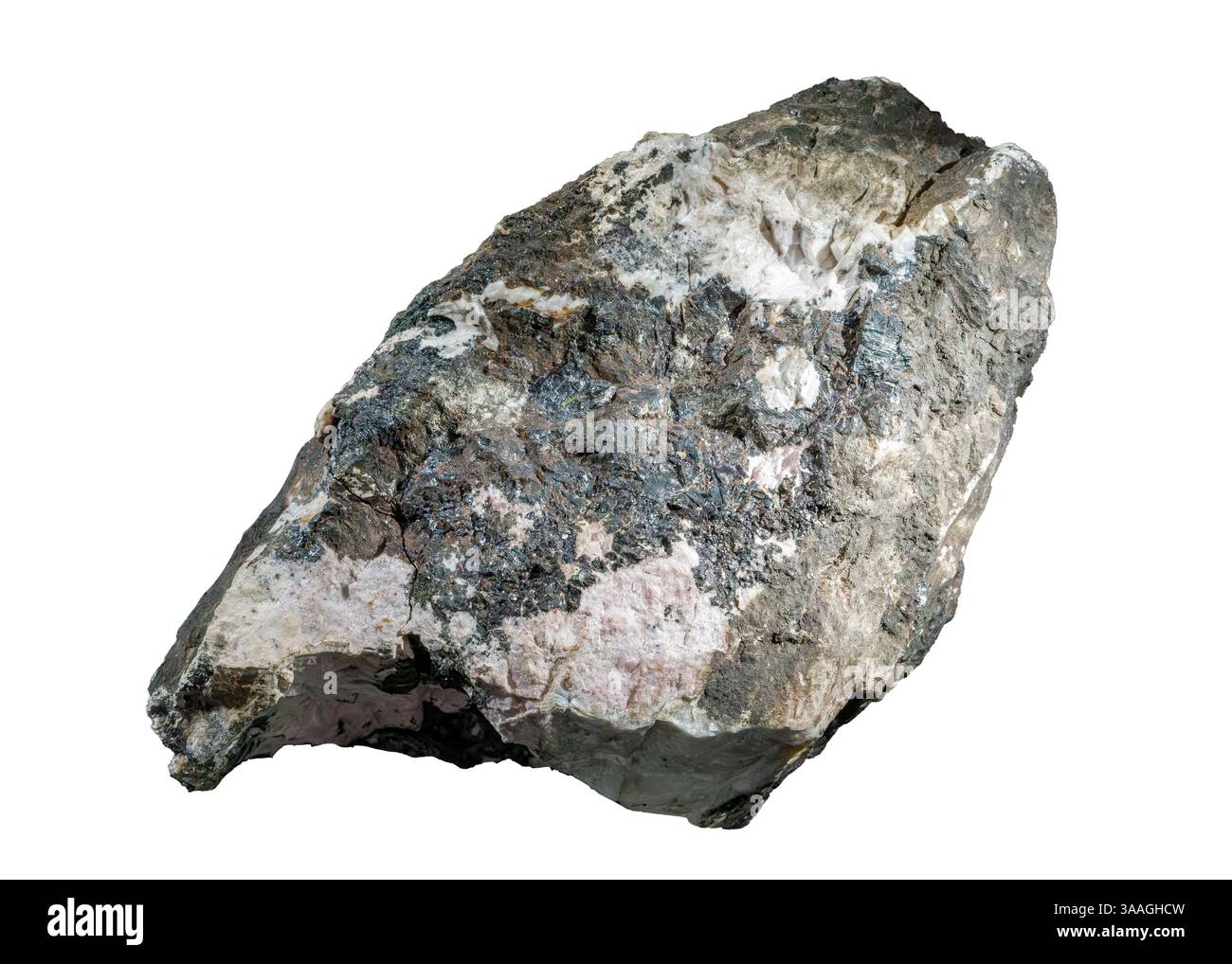 Alabandite, Hilltop Mine, Cochise County, Arizona, USA Stockfoto