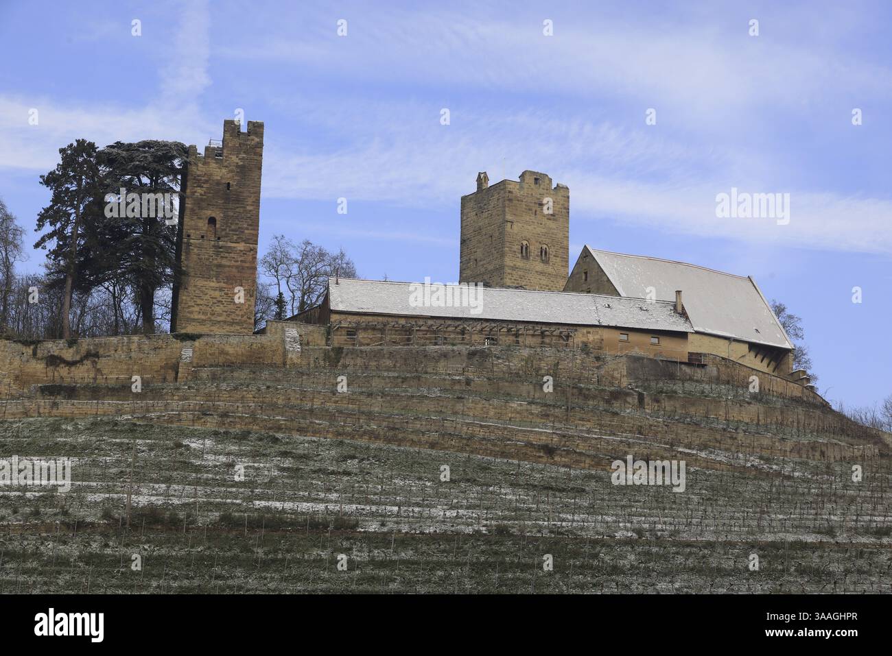 Schloss Neipperg in Neipperg, Baden-Württemberg, Deutschland, Europa, Neipperg, Deutschland, Europa Stockfoto