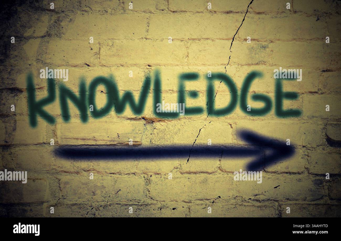 Wissen-Konzept Stockfoto