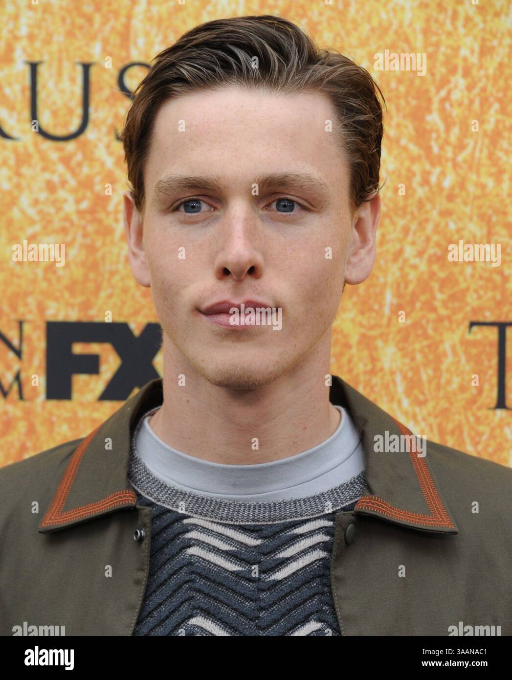 Mai 2018 – Los Angeles, CA, USA – Harris Dickinson nimmt am 11. Mai 2018 an der „for Your Conception“-Veranstaltung für „Trust“ in North Hollywood, Kalifornien Teil (Credit Image: © Peter West/Ace Pictures via ZUMA Press) Stockfoto