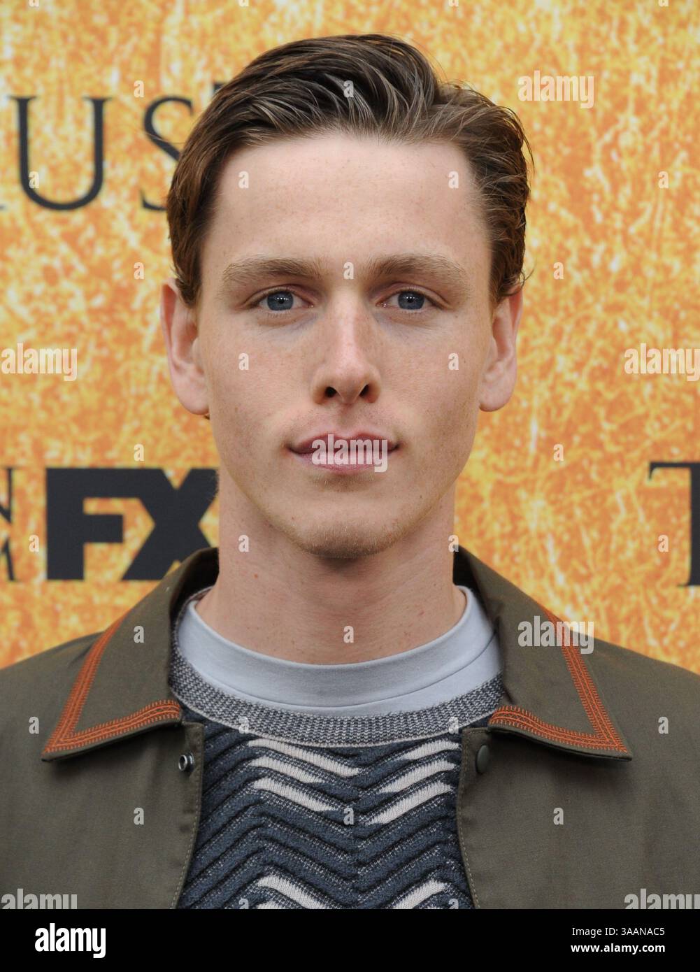 Mai 2018 – Los Angeles, CA, USA – Harris Dickinson nimmt am 11. Mai 2018 an der „for Your Conception“-Veranstaltung für „Trust“ in North Hollywood, Kalifornien Teil (Credit Image: © Peter West/Ace Pictures via ZUMA Press) Stockfoto