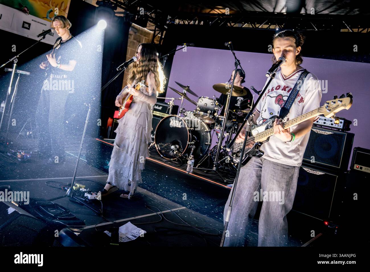 Freak Slug trat während der SXSW 2025 in der britischen Musikbotschaft auf Stockfoto