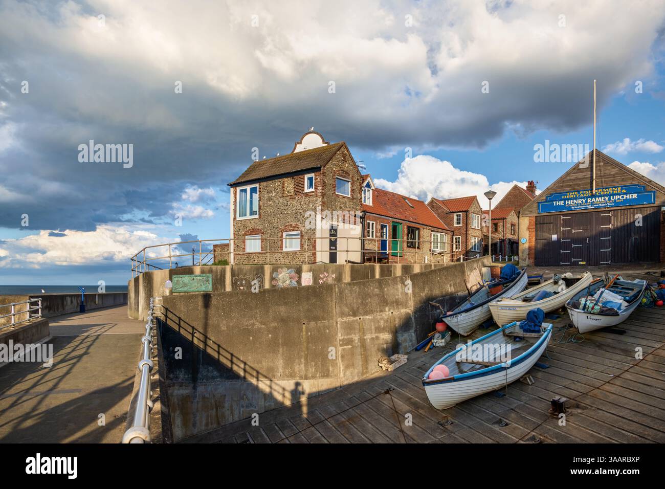 Fishermen's Heritage Centre, Henry Ramey Upcher, Sheringham, North Norfolk, Großbritannien Stockfoto