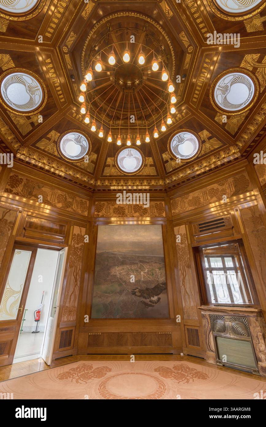 Otto Wagner Hofpavillon, Jugendstilstil, 1899, Hietzing, Wien, Österreich Stockfoto
