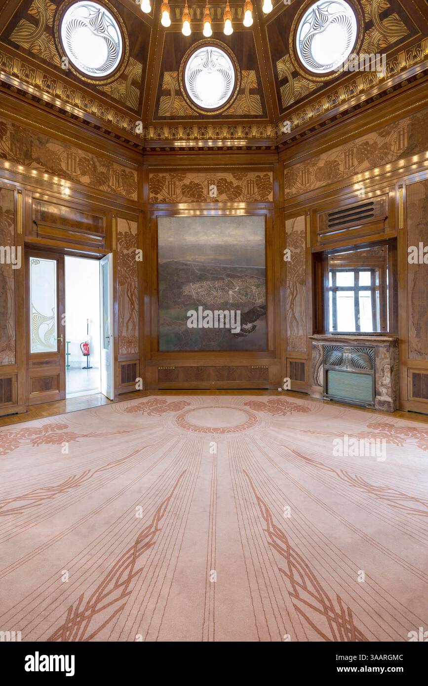 Otto Wagner Hofpavillon, Jugendstilstil, 1899, Hietzing, Wien, Österreich Stockfoto