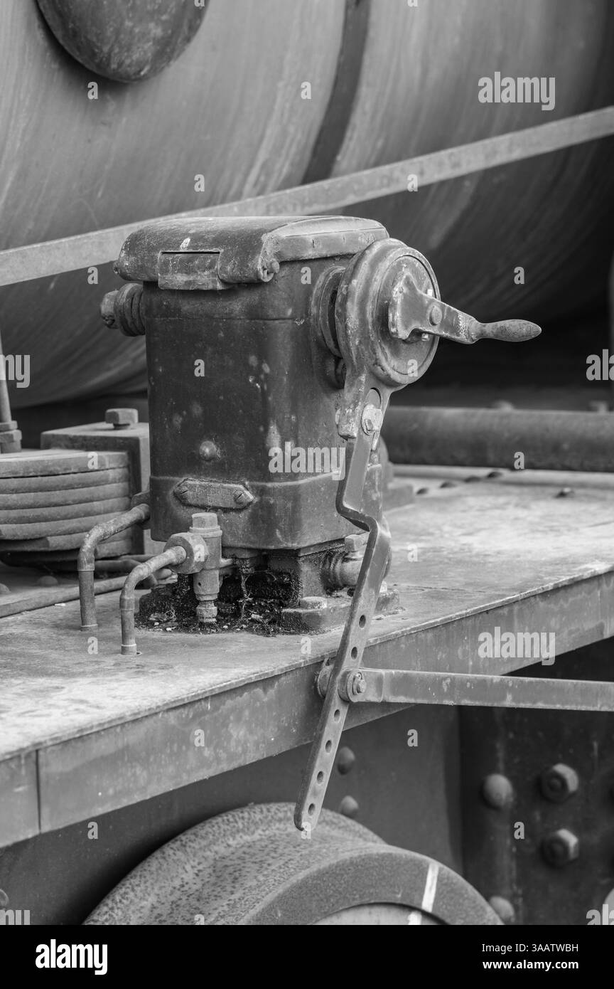 Blumberg und seine alte Eisenbahn Stockfoto