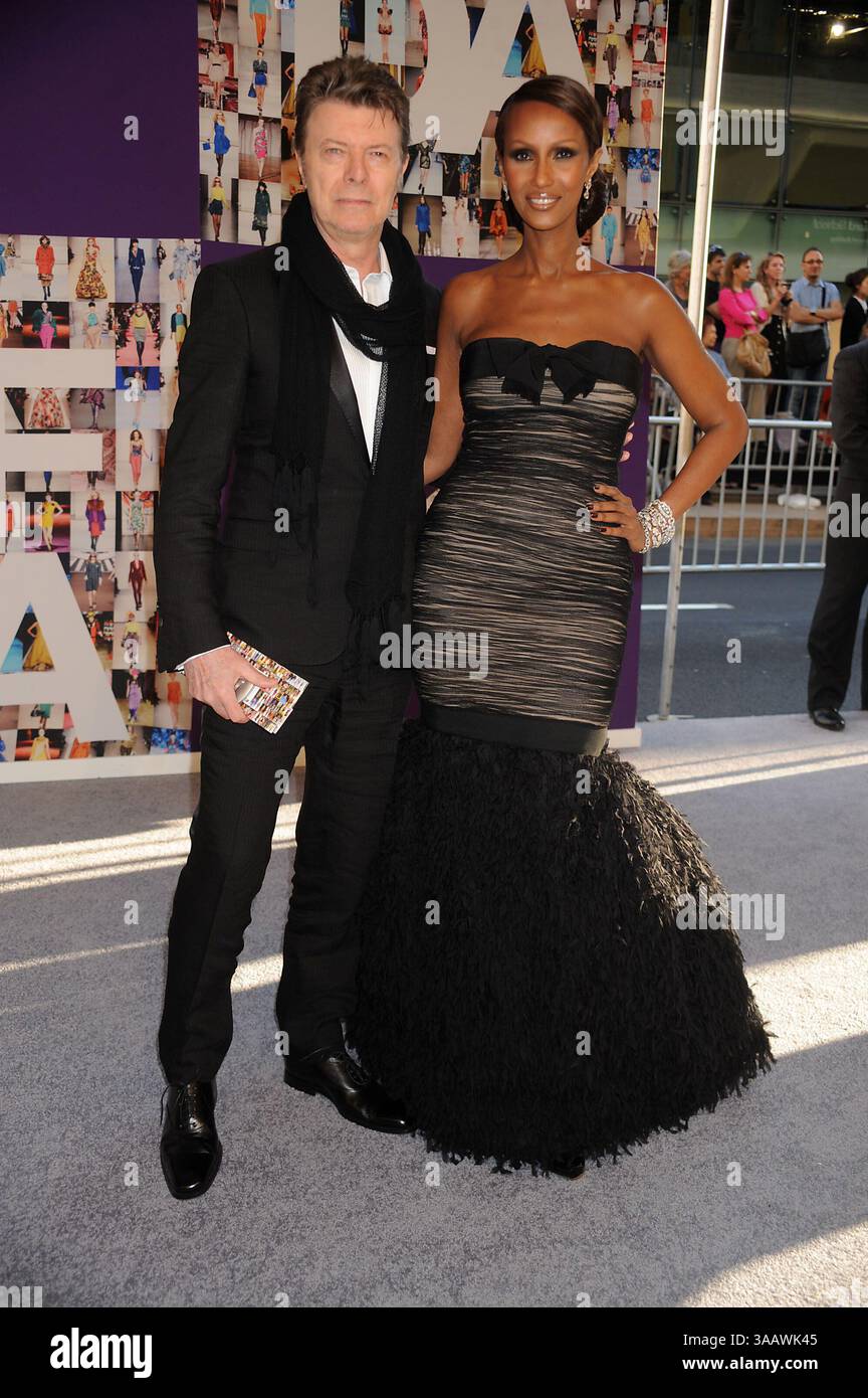 NEW YORK – 07. JUNI: David Bowie nimmt an den CFDA Fashion Awards 2010 in der Alice Tully Hall im Lincoln Center am 7. Juni 2010 in New York City Teil. (Kreditbild: © SMG via ZUMA Wire) Stockfoto