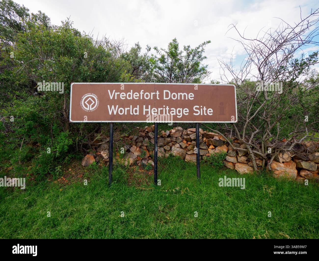 Vredefort Dome Welterbestätte, Nordwest- und Freistaat-Provinzen, Südafrika Stockfoto