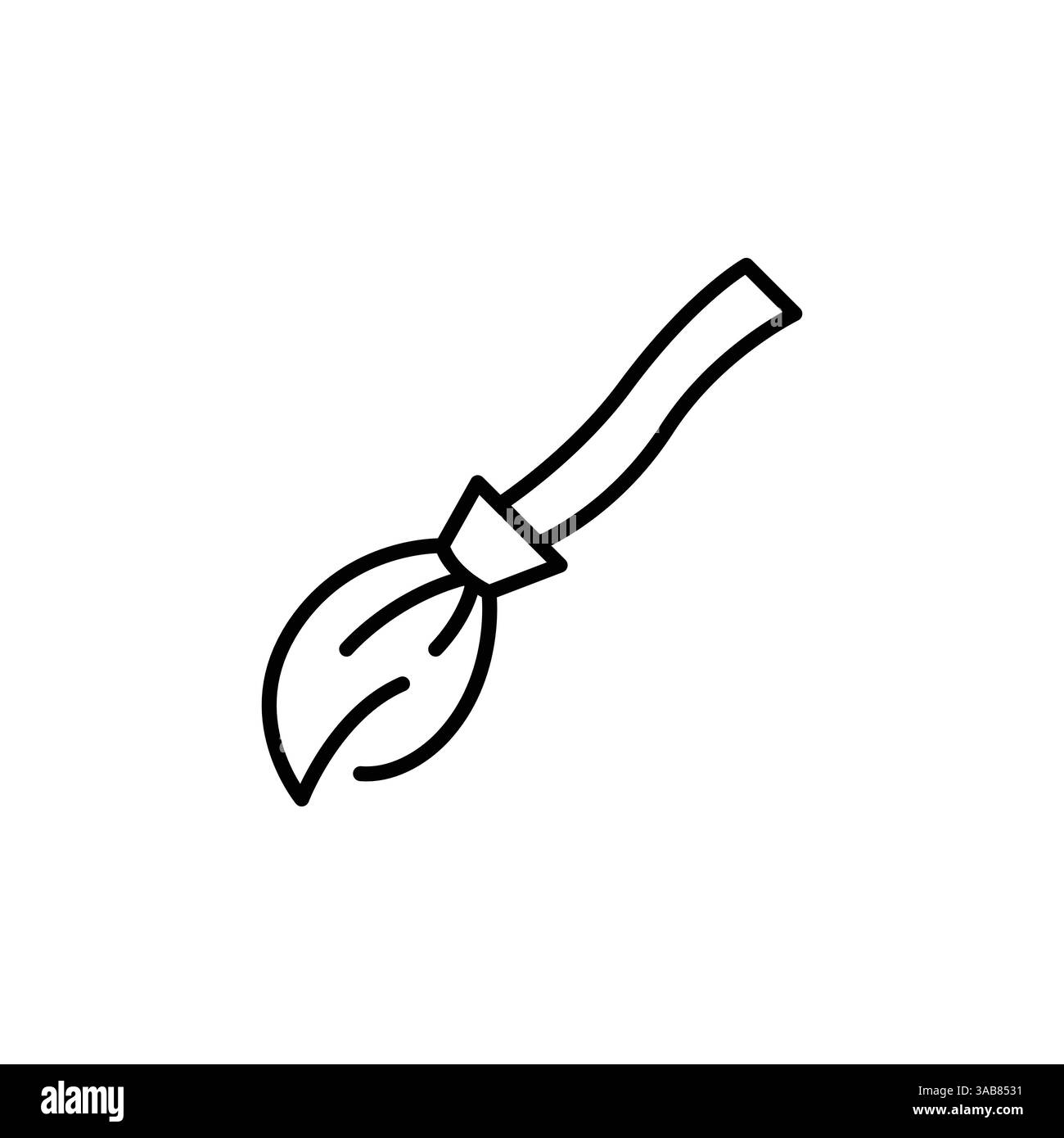 Besen Symbol Stock Vektor