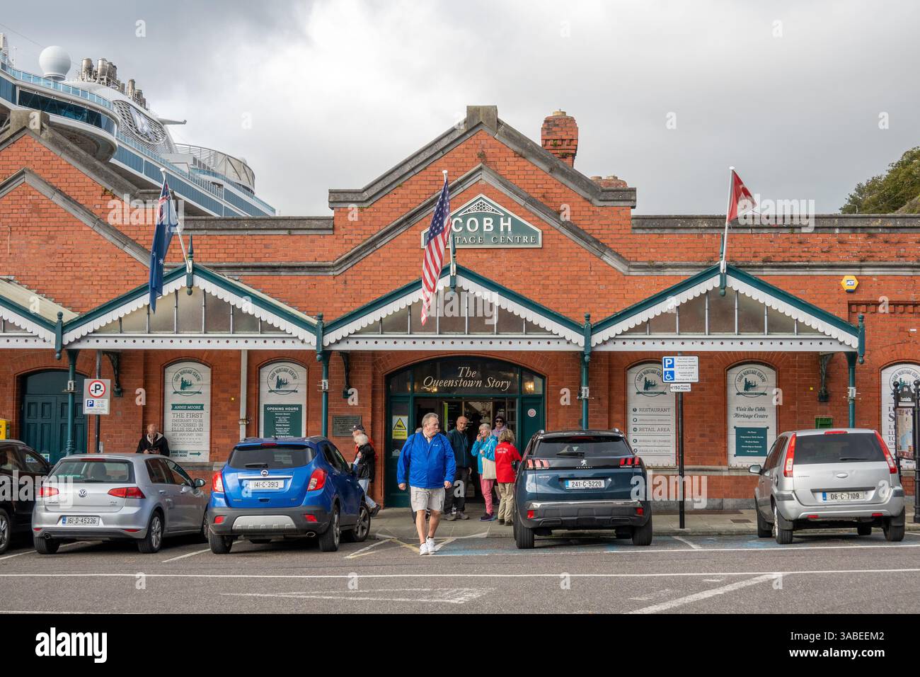 Cobh Heritage Centre Irland Das Queenstown Story Museum, Am Kreuzfahrtterminal, Geschäfte Und Cafés Im Inneren, Stockfoto Stockfoto