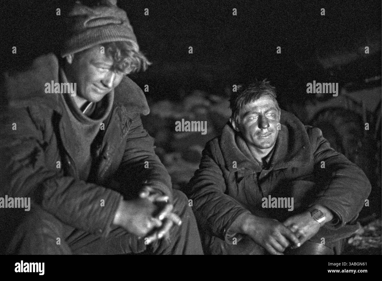 31. Dezember 1988 - Afghanistan - sowjetische Soldaten am Vorabend des 1988. Jahres, als der Rückzug der russischen Truppen aus Afghanistan naht. (Kreditbild: © PhotoXpress/ZUMA Press) EINSCHRÄNKUNGEN: NUR RECHTE in Nord- und Südamerika! Stockfoto