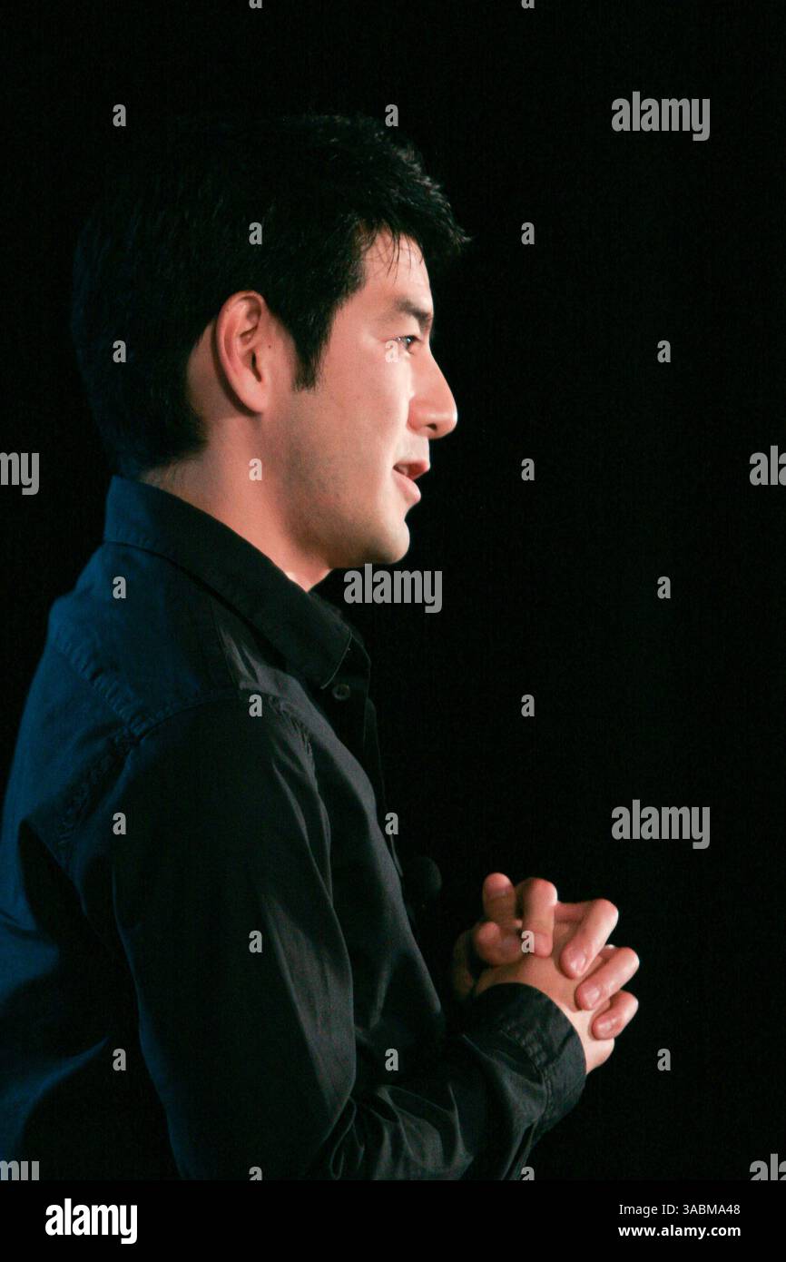 Oktober 2007 - Laguna Beach, CA, USA - Global Creative Director bei AKQA REI INAMOTO während Webby Connect 2007. (Bild: © Tim Wagner/ZUMA Press) Stockfoto