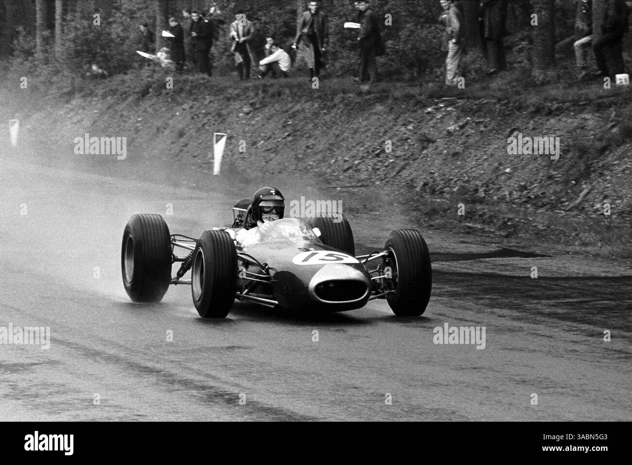 Dan Gurney (USA) Brabham BT11 wurde elfter... Grand Prix von Belgien, Spa-Francorchamps, 13. Juni 1965. (Kreditbild: ©Sutton Motorsports/ZUMA Press) Stockfoto