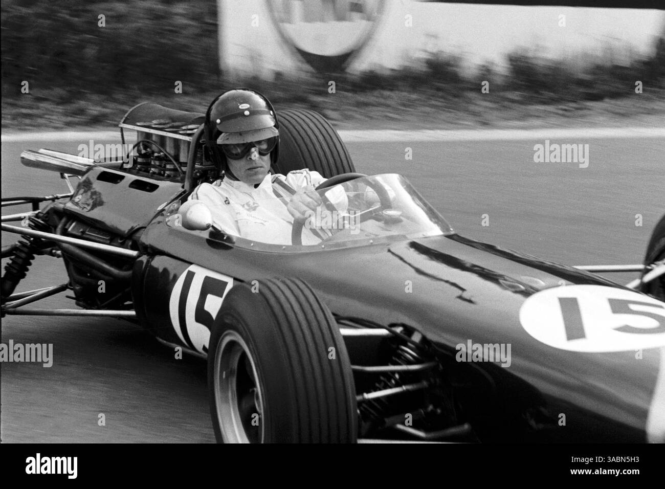 Dan Gurney (USA) Brabham BT11 wurde elfter... Grand Prix von Belgien, Spa-Francorchamps, 13. Juni 1965. (Kreditbild: ©Sutton Motorsports/ZUMA Press) Stockfoto