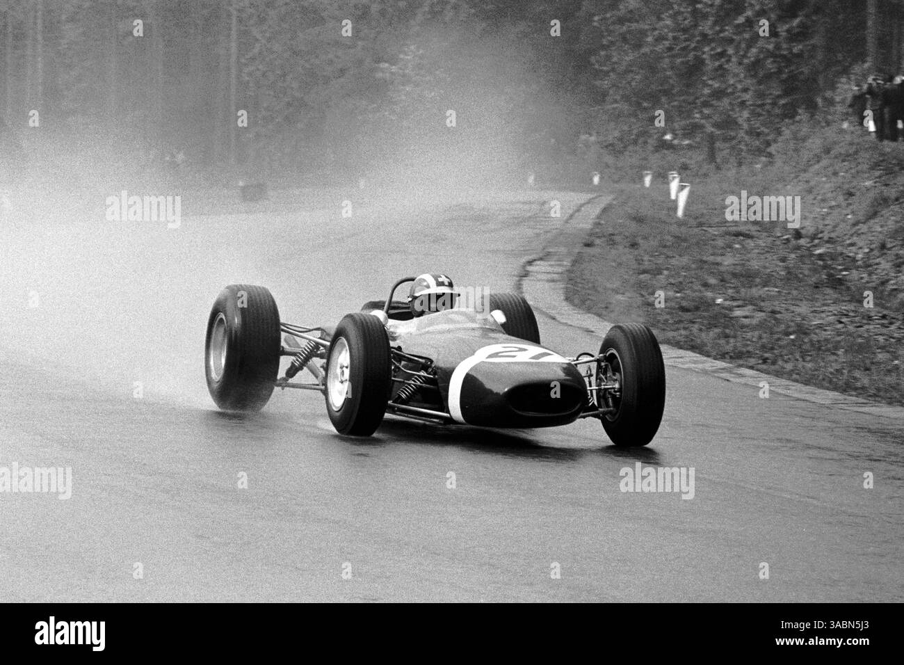Jo Siffert (SUI) Brabham BT11 belegte den achten Platz...Grand Prix von Belgien, Spa-Francorchamps, 13. Juni 1965. (Kreditbild: ©Sutton Motorsports/ZUMA Press) Stockfoto