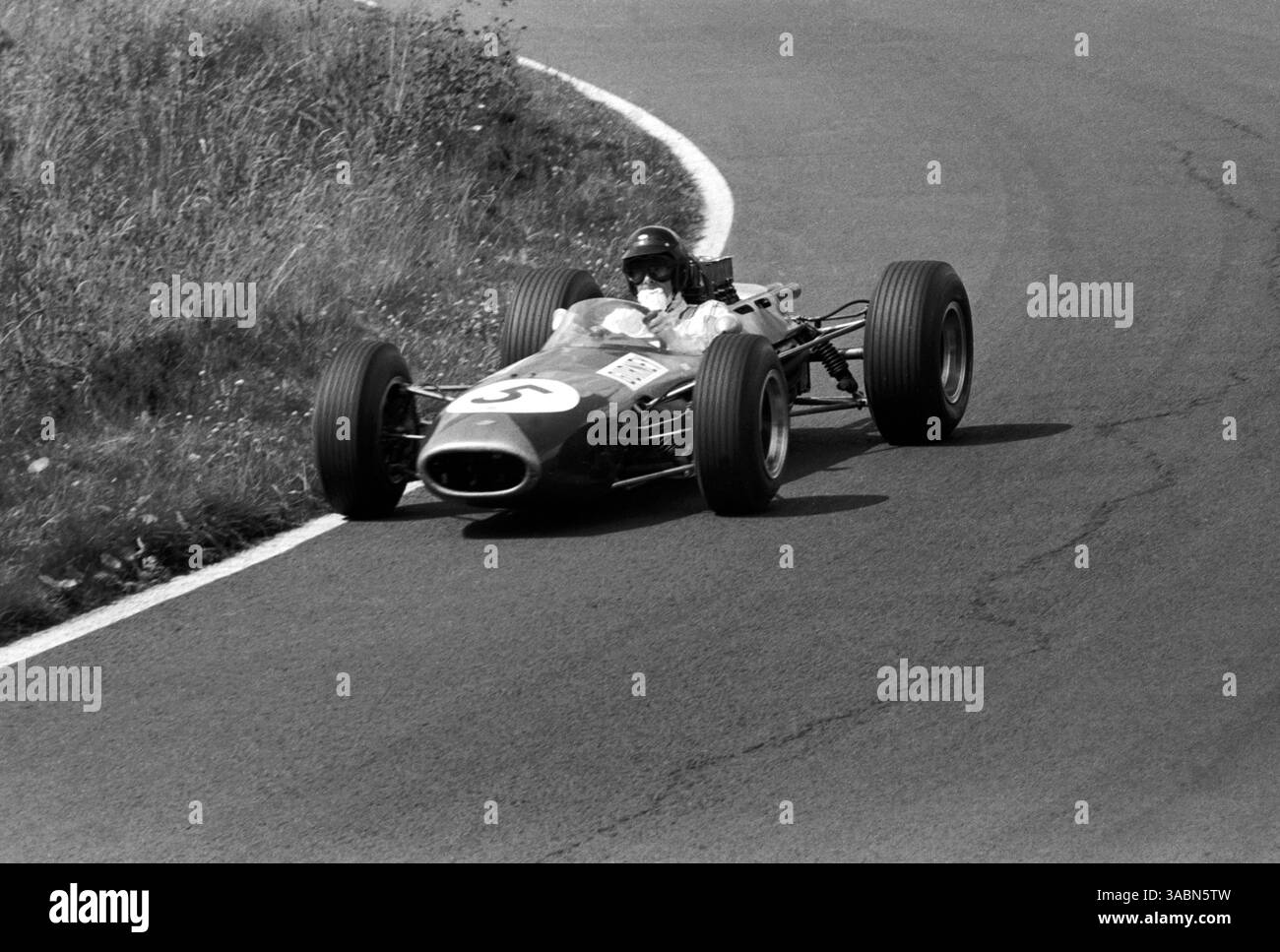 Dan Gurney (USA) Brabham BT11 wurde Dritter...großer Preis Deutschlands, Nürburgring, 1. August 1965. (Kreditbild: ©Sutton Motorsports/ZUMA Press) Stockfoto