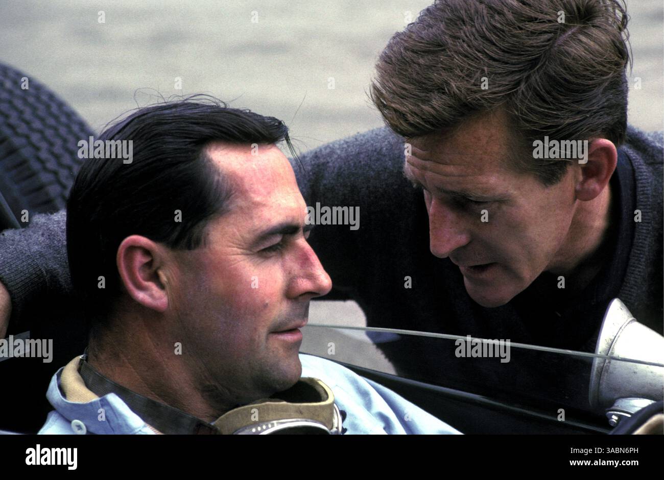 Jack Brabham (aus), spielt in der Brabham BT11..Formel-1-Weltmeisterschaft. 1964. (Bild: ©Sutton Motorsports/ZUMA Press) Stockfoto