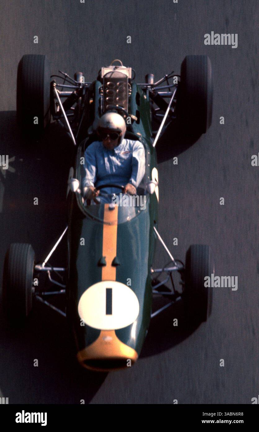 Jack Brabham (aus) Brabham BT11. DNF..Grand Prix von Monaco, Monte Carlo, Monaco, 30. Mai 1965. (Kreditbild: ©Sutton Motorsports/ZUMA Press) Stockfoto