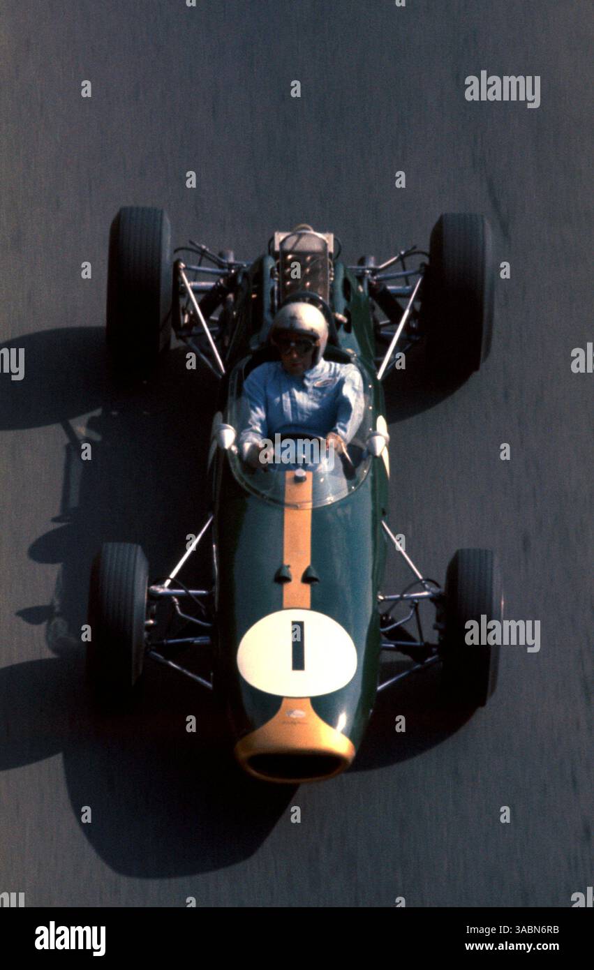 Jack Brabham (aus) Brabham BT11. DNF..Grand Prix von Monaco, Monte Carlo, Monaco, 30. Mai 1965. (Kreditbild: ©Sutton Motorsports/ZUMA Press) Stockfoto