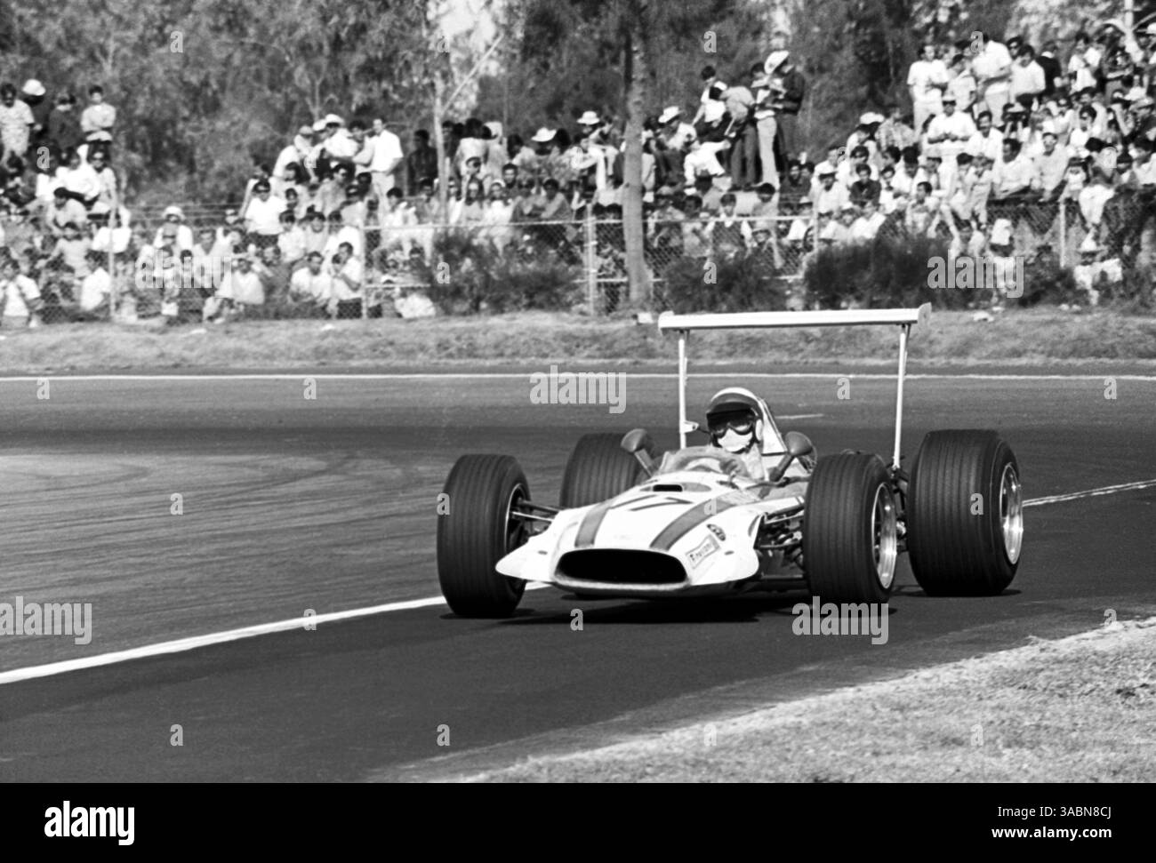 Jo Bonnier (SWE) Honda RA301 wurde fünfter in seinem einzigen Rennen für Honda und HondaÃs als Konstrukteur...Grand Prix von Mexiko-Stadt, 3. November 1968. (Kreditbild: ©Sutton Motorsports/ZUMA Press) Stockfoto