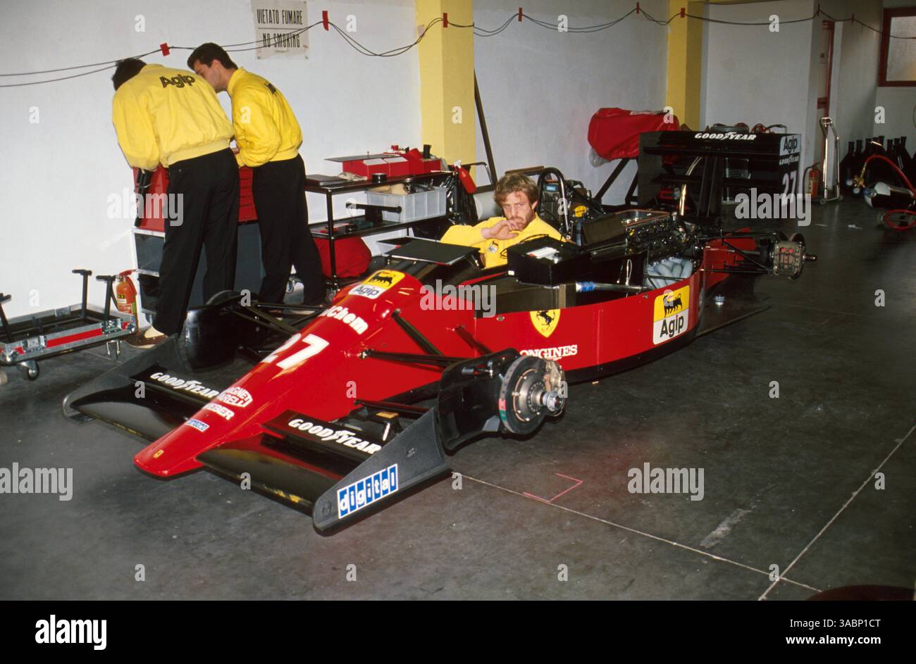 Ferrari 640.Formel-1-Weltmeisterschaft 1989 (Bild: ©Sutton Motorsports/ZUMA Press) Stockfoto