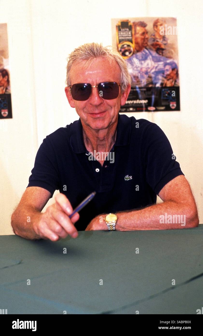 Ehemaliger Grand-Prix-Fahrer Tony Brooks (GBR). Coys Festival, Silverstone, England, 29-30. Juli 1995. (Kreditbild: ©Sutton Motorsports/ZUMA Press) Stockfoto