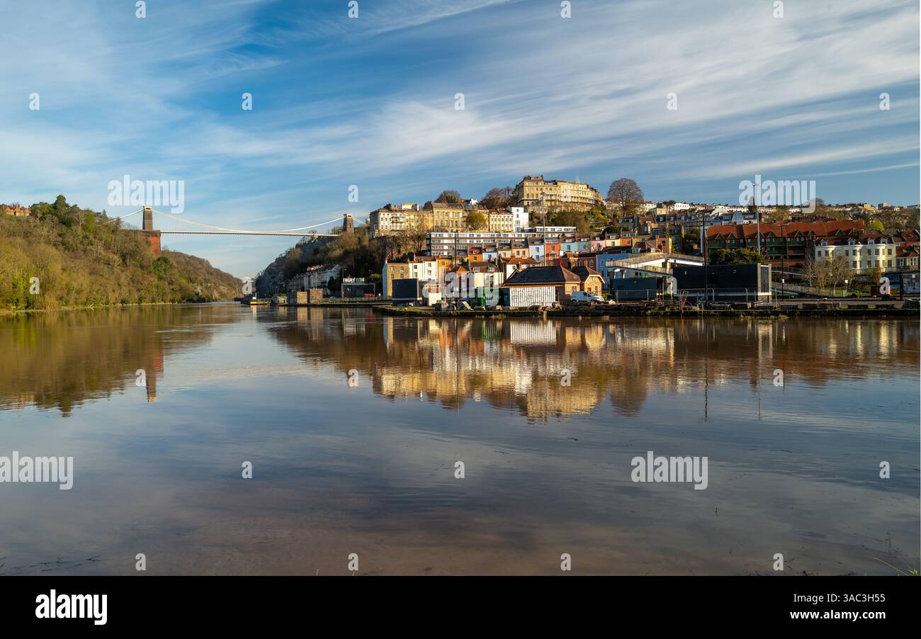 Clifton Hängebrücke Bristol UK Stockfoto