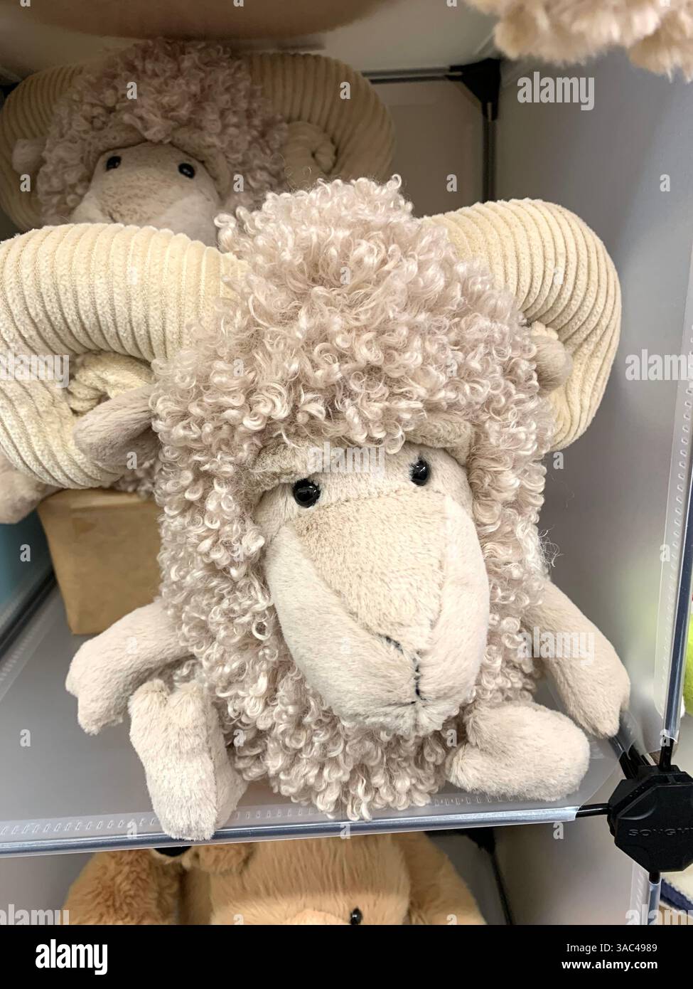 Harrogate Yorkshire England Großbritannien Großbritannien britische Geschäfte Einkaufsmöglichkeiten alte Kleidung Essen Essen das Ivy Restaurant viktorianische Stadt Kunst künstlerisches Design - Smartphone-aufgenommenes Stockfoto