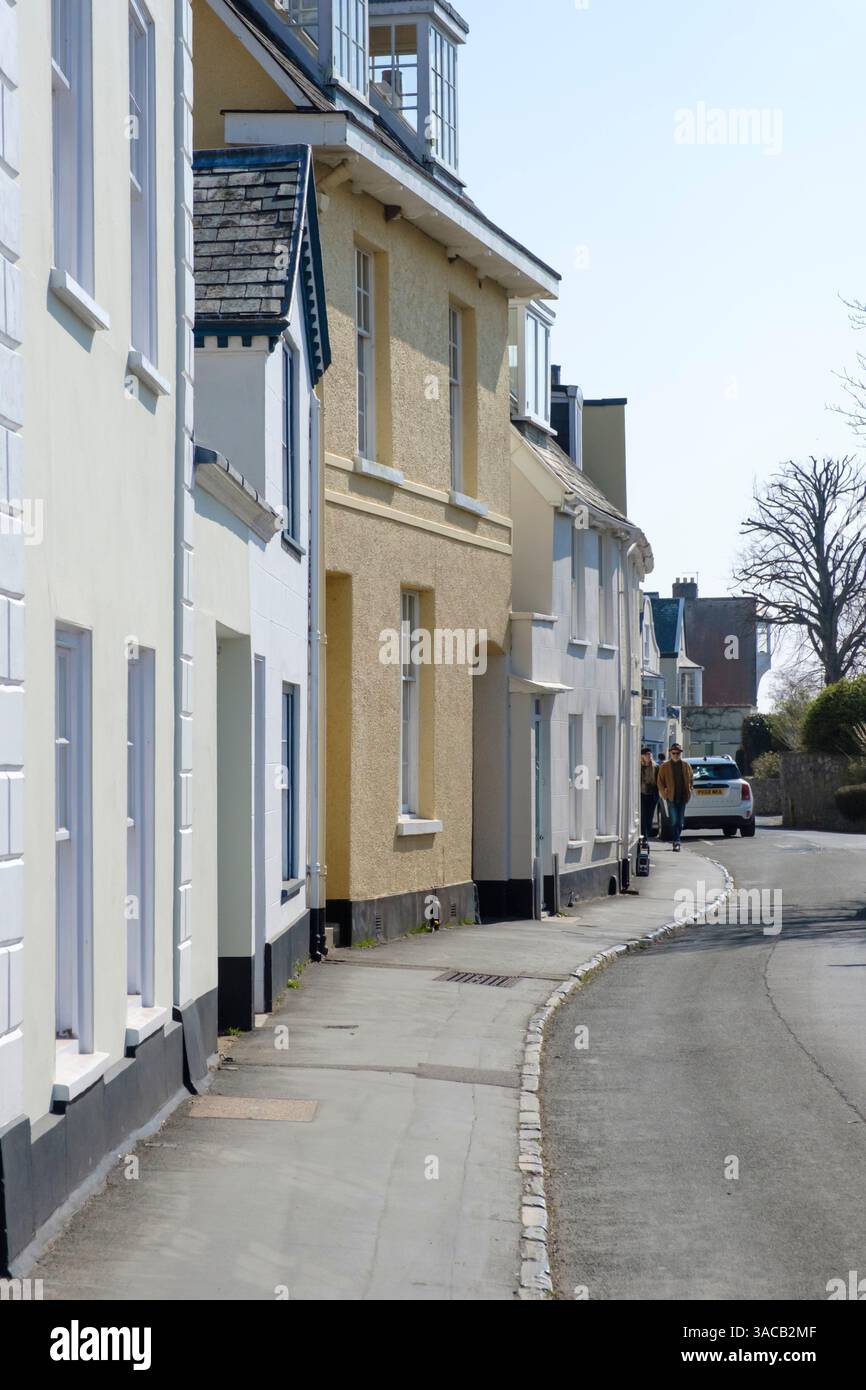 Topsham eine attraktive Stadt in Devon am Fluss exe Stockfoto