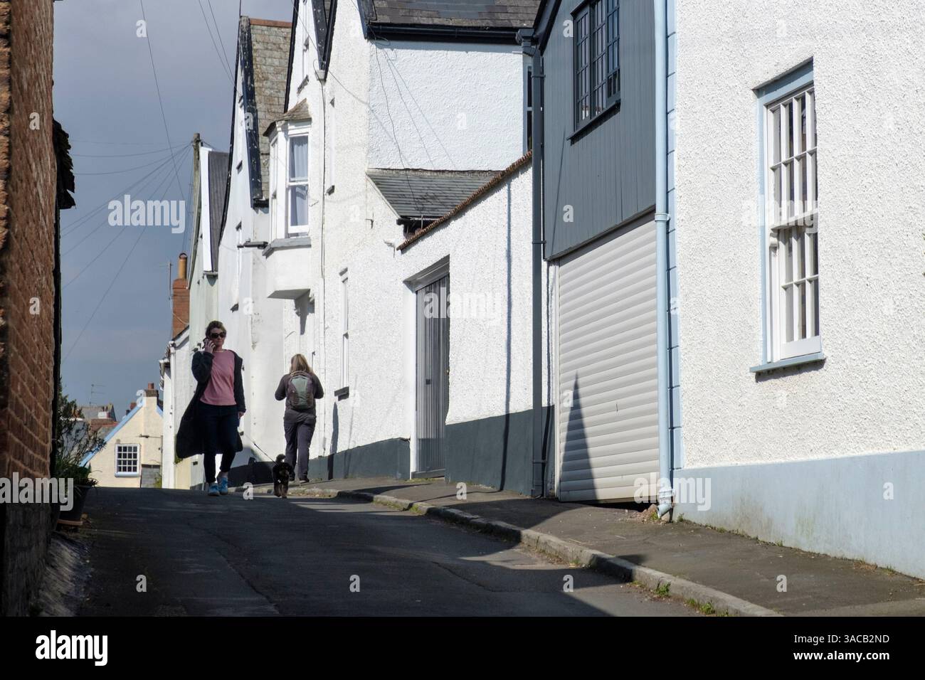 Topsham eine attraktive Stadt in Devon am Fluss exe Stockfoto