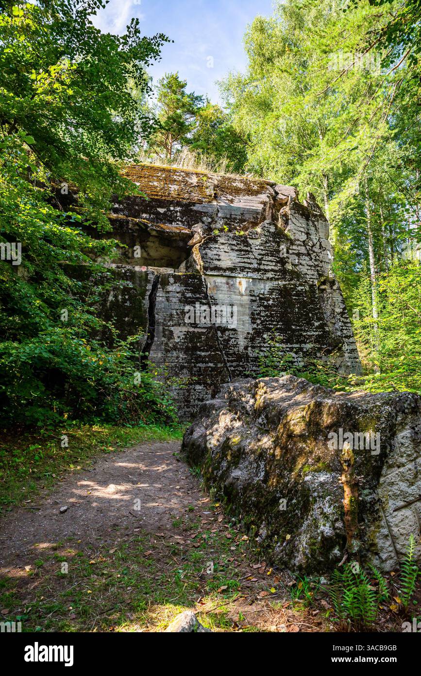 Pozezdrze, Polen - 15. August 2021. SS-Feldkommando nach Hochwald Stockfoto