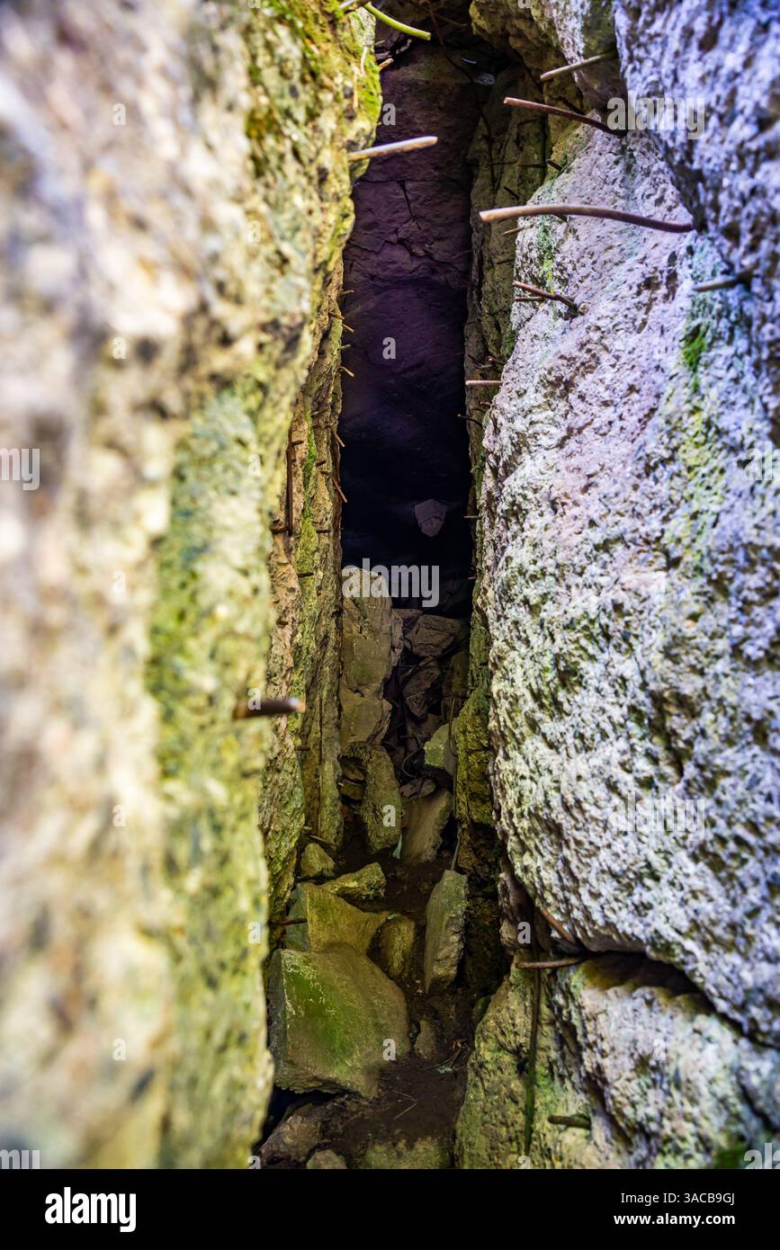 Pozezdrze, Polen - 15. August 2021. SS-Feldkommando nach Hochwald Stockfoto