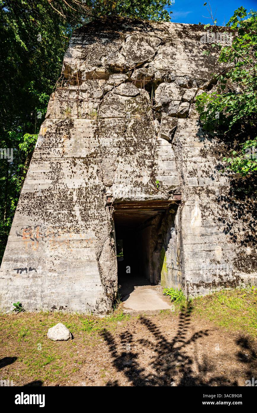 Pozezdrze, Polen - 15. August 2021. SS-Feldkommando nach Hochwald Stockfoto