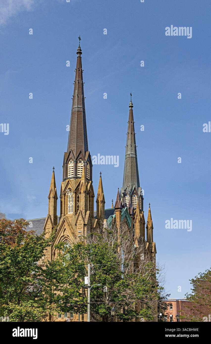 Kanada, Prince Edward Island, Charlottetown. St. Dunstan's Cathedral. Stockfoto