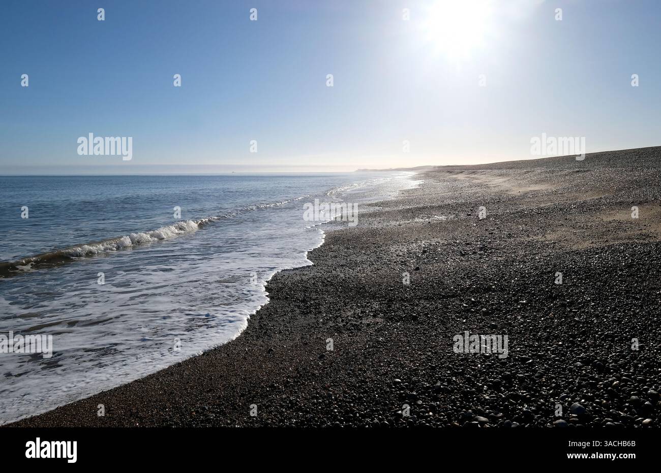 Salthouse Beach, North Norfolk, England Stockfoto